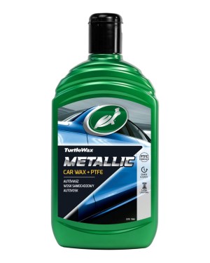 Turtle Wax Полираща вакса Wax Metallic Car Wax + PTFE - 500 мл