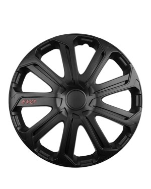 Тасове за джанти Versaco Evo Black (комп. 4 бр.)