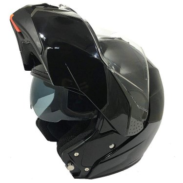 Viper Каска за мотор 3GO E335 Black (Flip Up)
