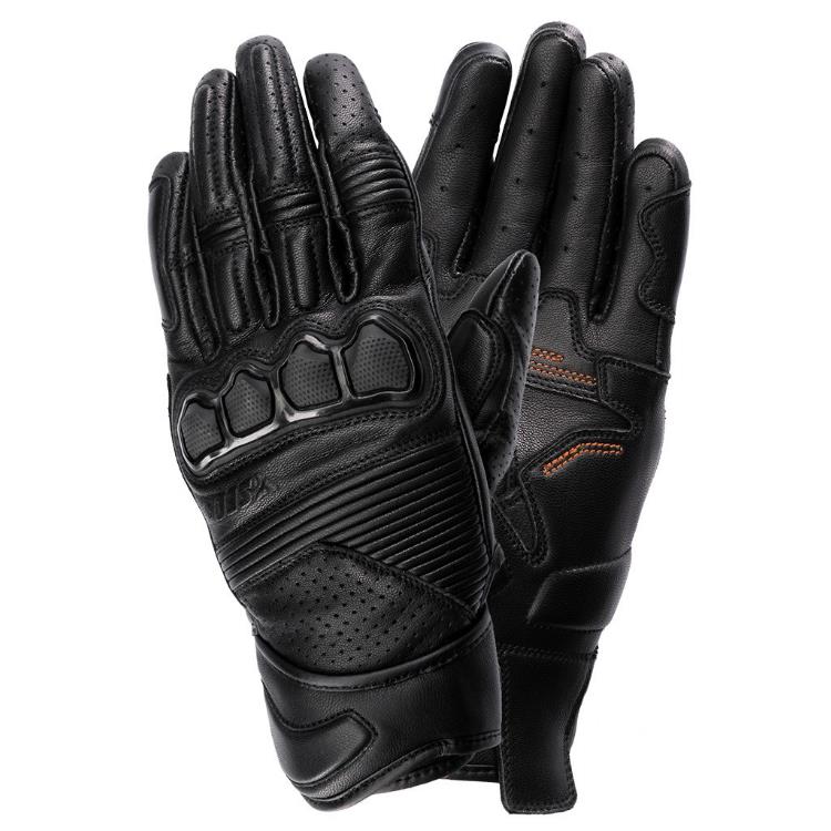Seca Кожени Мото Ръкавици Custom-R Perforated Black